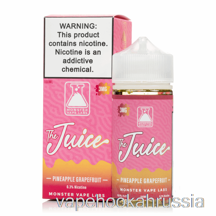 Vape Russia ананас грейпфрут - сок - 100мл 12мг